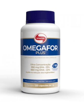 Omegador Memory 1000mg com 60 Cápsulas - Vitafor