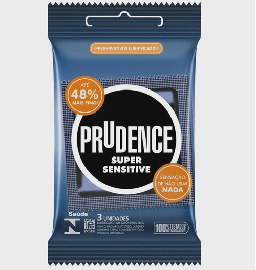 Preservativo Prudence Super Sensitive - 3 Uni