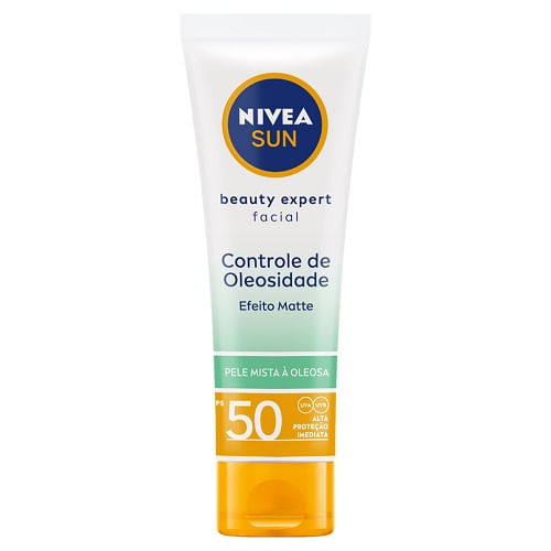Protetor Solar Facial Nívea Beauty Expert Pele Oleosa FPS50 - 50g