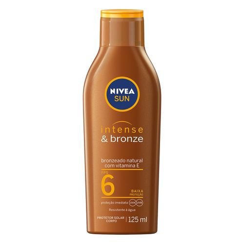 Loção Nivea Sun Intense e Bronze FPS6 - 125ml