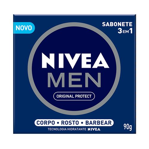 Sabonete Nívea Caixinha Original Protect Men - 90g