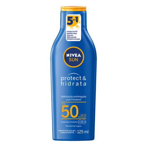 Protetor Solar Nívea Sun FPS50 - 125ml