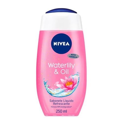 Sabonete Líquido Nívea Wat Lily Oil - 250ml