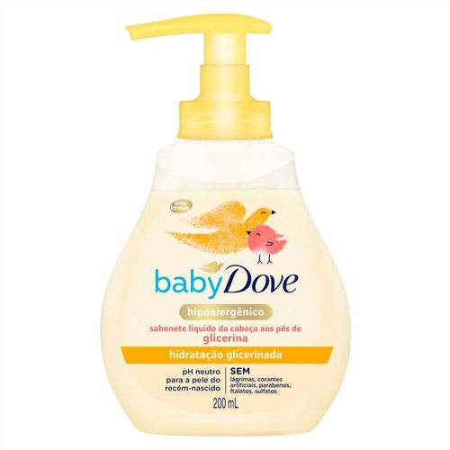 Sabonete Líquido Dove Baby Hidratação Glicerinada - 200ml