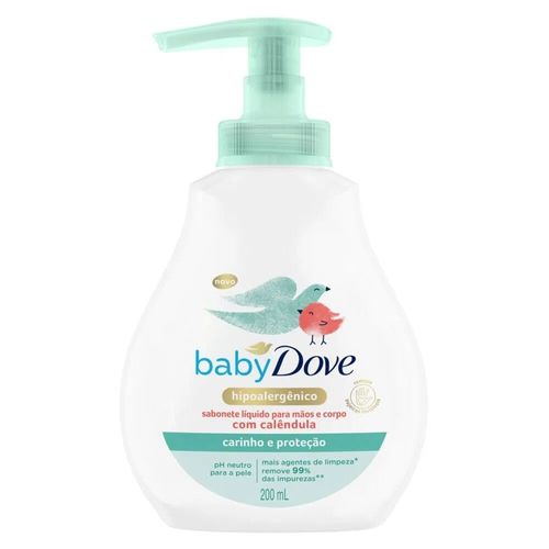Sabonete Líquido Baby Dove Hidratação Sensível - 200ml