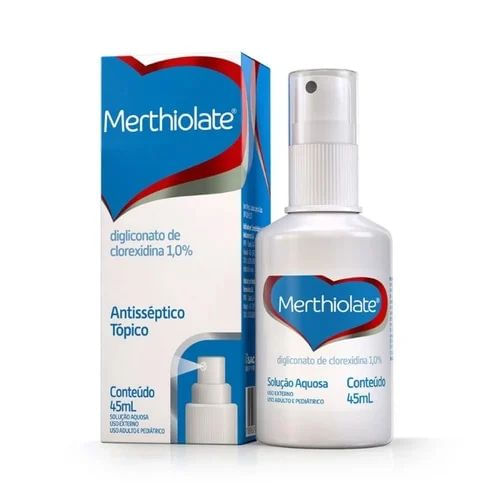 Merthiolate 1,0% Antisséptico Spray EMS 45ml