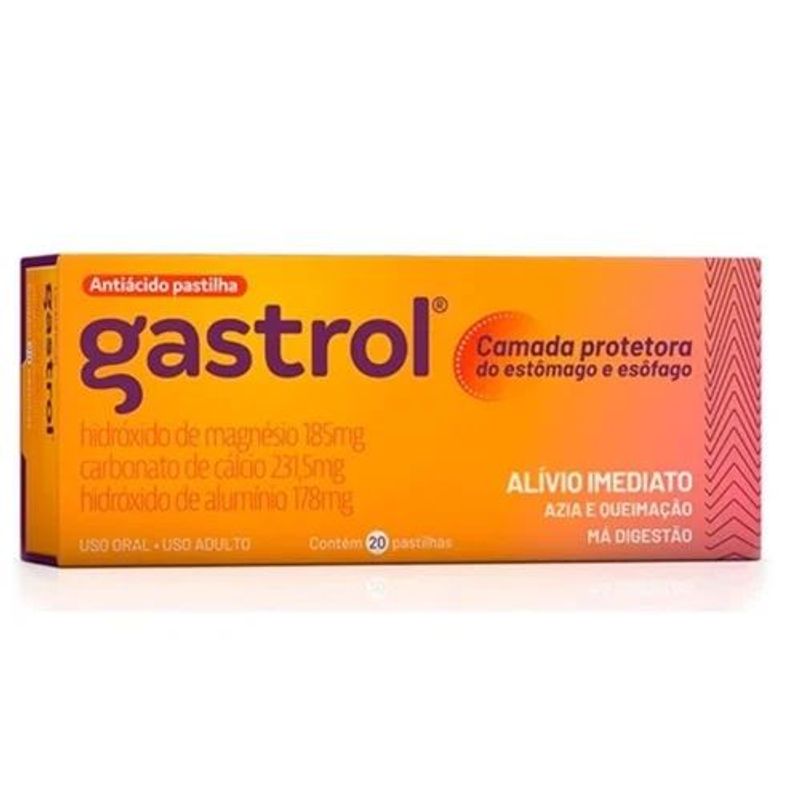 Gastrol - 20 pastilhas
