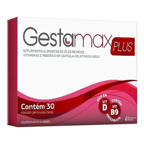 Gestamax Plus com 30 Cápsulas - Hypera