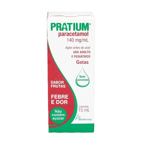 Pratium Gotas com 15ml - Hypera