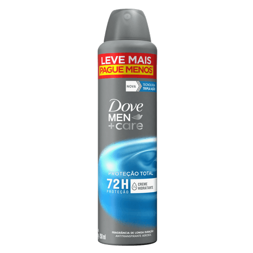 Desodorante Dove Men Aerosol Cuidado Total - 250ml