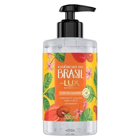 Sabonete Líquido Lux Essencias Brasil Mãos Flor Caju - 300ml