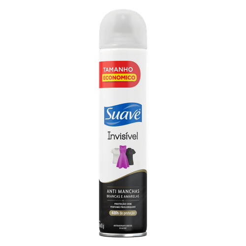 Desodorante Aerosol Suave Invisible - 200ml