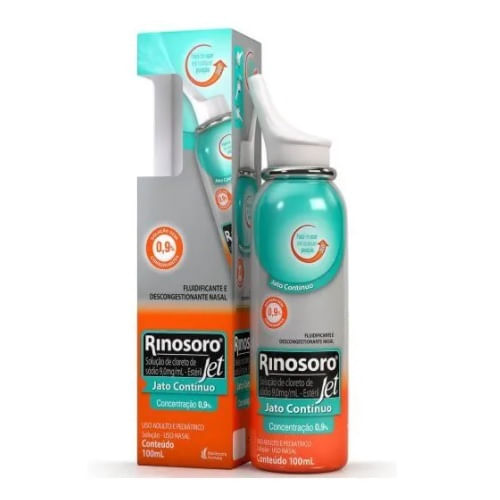 Rinosoro Jet 9,0mg/mL Spray Nasal Hypera 100ml