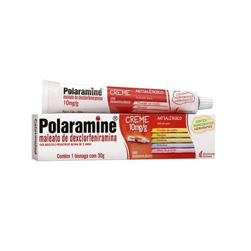 Polaramine Creme com 30g - Hypera