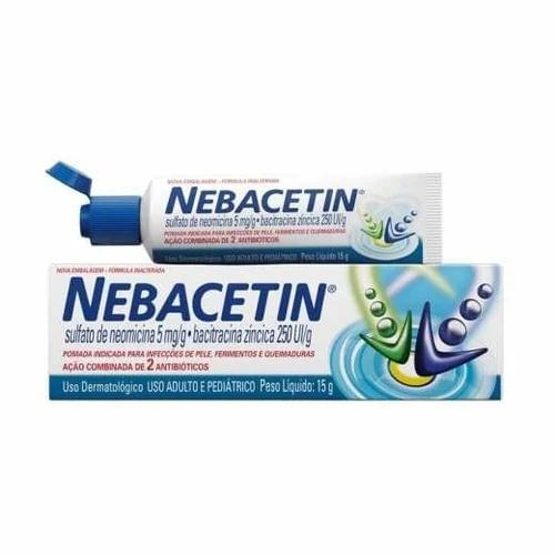 Nebacetin Pomada EMS 15g