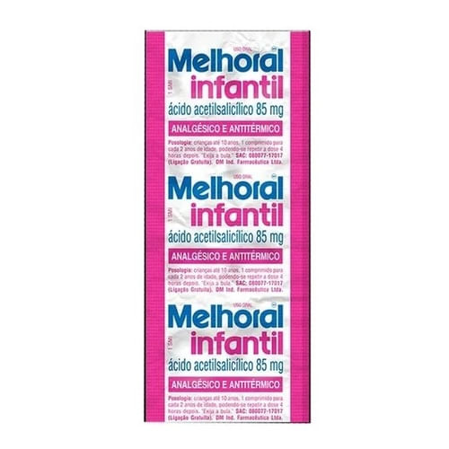 Melhoral Infantil com 8 Comprimidos - Hypera