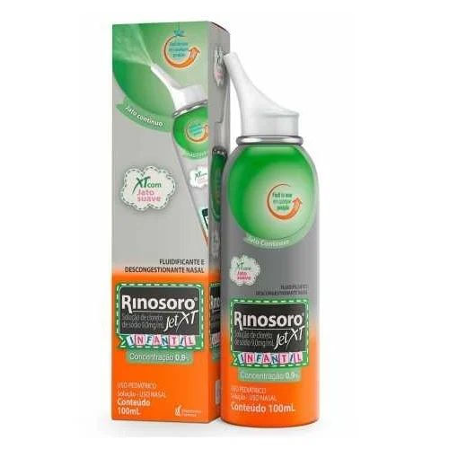 Rinosoro Jet XT Spray Infantil com 100ml - Hypera