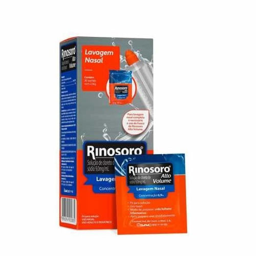 Rinosoro Alto Volume com 30 Sachês - Hypera