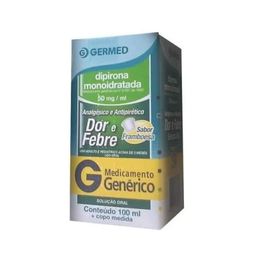Dipirona Monoidratada 100ml - Germed Genérico