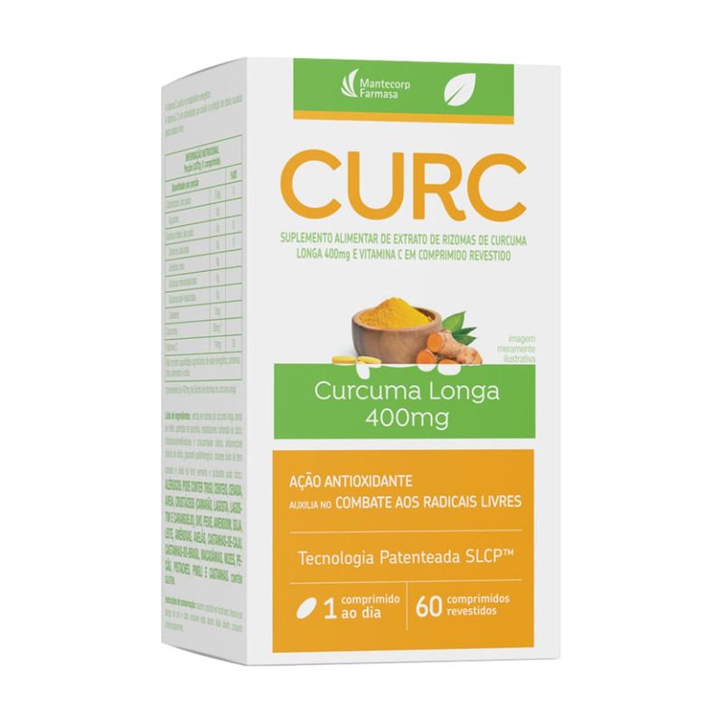 Curc 400mg - 60 Comprimidos