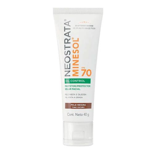 Protetor Solar Neostrata Minesol Oil Control Oscuro FPS70 - 40g