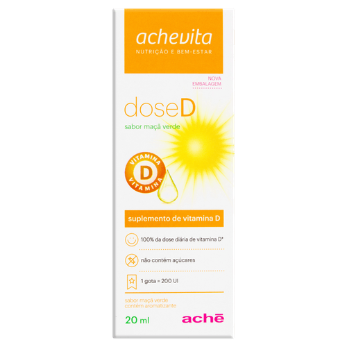 Dose D Gotas com 20ml - Ache