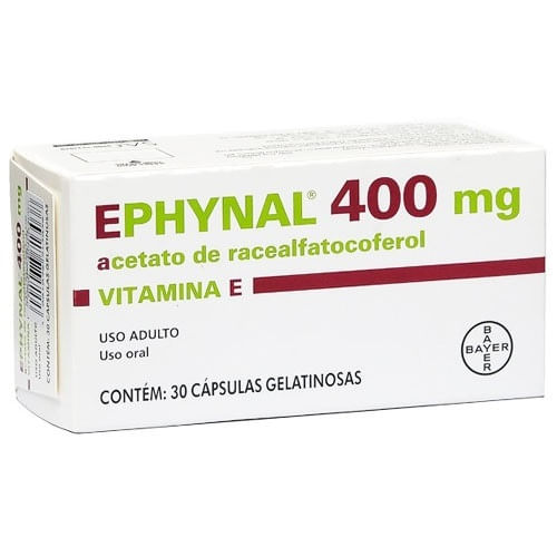 Ephynal 400 mg com 30 Cápsulas - Bayer