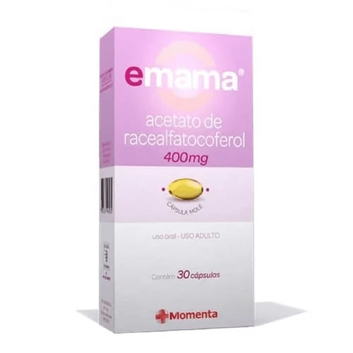Emama 400mg - 30 cápsulas