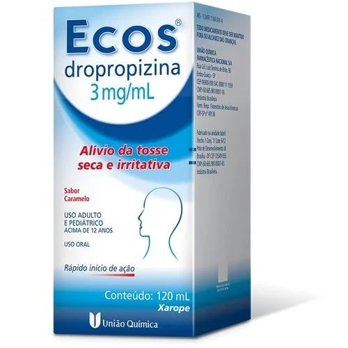 Ecos Xarope com 120ml - União Química