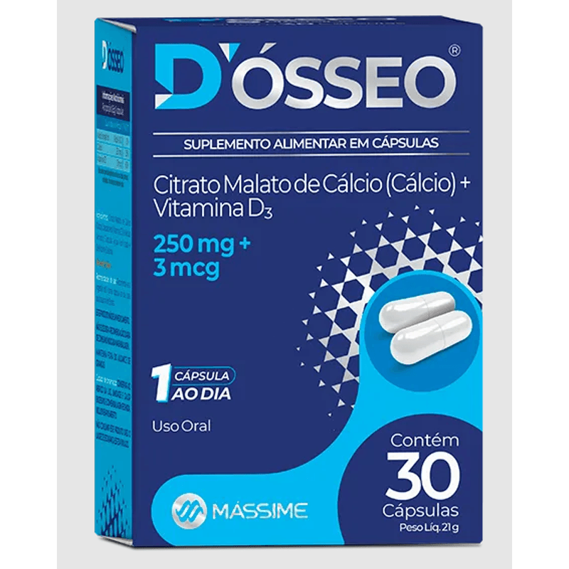 Dósseo 30 cápsulas - Massime