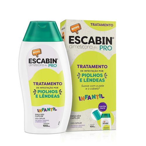 Escabin Pro 4% Emulsão Capilar - 100ml