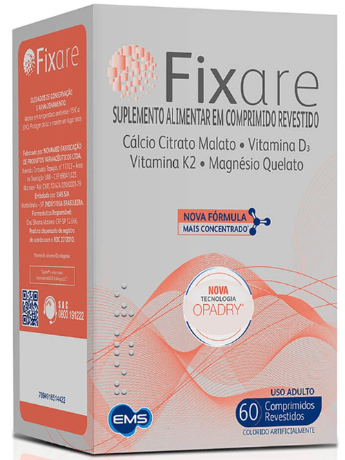 Fixare Suplemento Vitamínico Sigma Pharma 60 Comprimidos