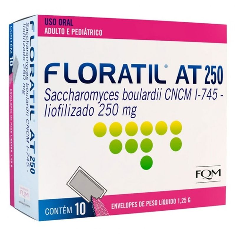Floratil AT 250mg - 10 Envelopes