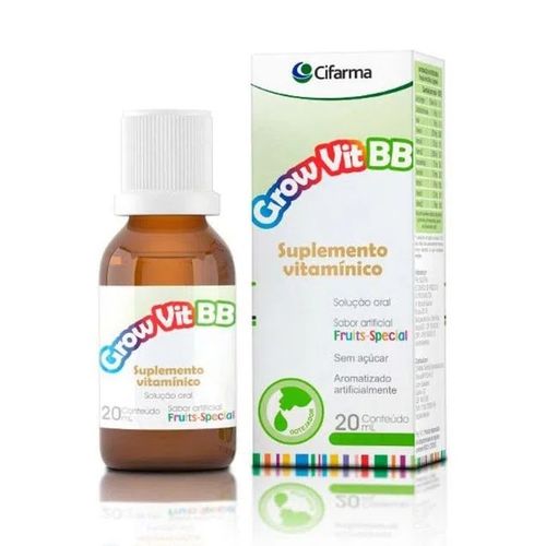 Grow Vit BB com 20ml - Cifarma