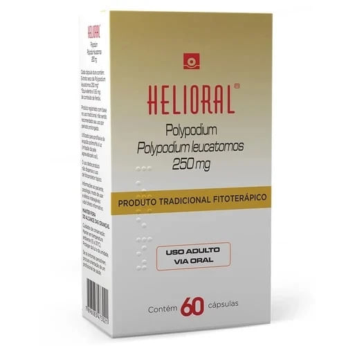 Helioral 250mg Melora 60 Cápsulas