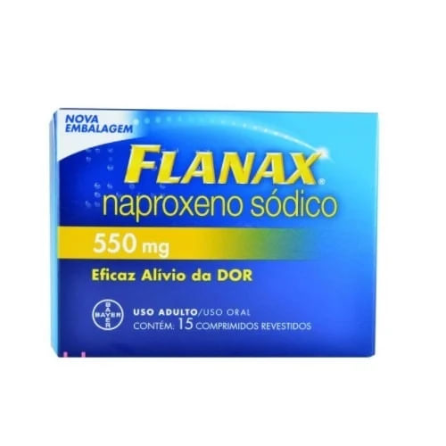 Flanax 550mg com 15 Comprimidos - Bayer