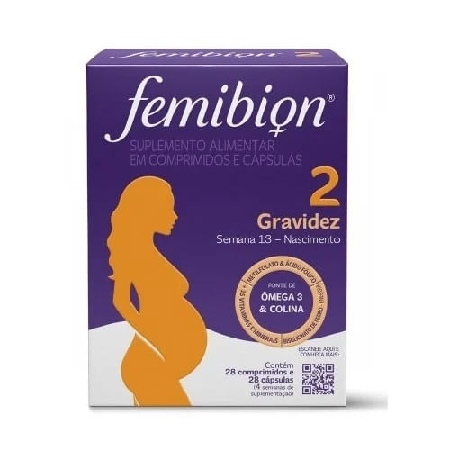 Femibion 2 - 28 Comprimidos e 28 Cápsulas