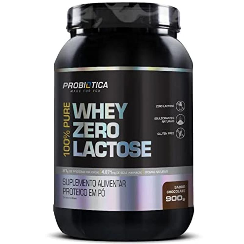 Whey Probiótica Zero Lactose - 900g