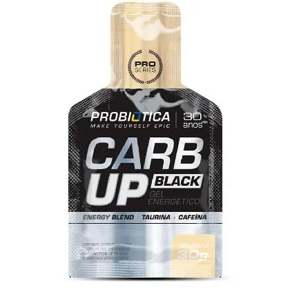 Carb-Up Gel Black Baunilha - 30g