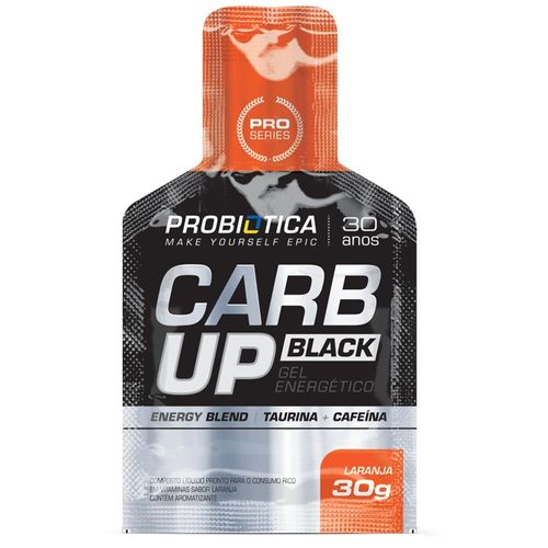 Carb-Up Gel Black Laranja - 30g