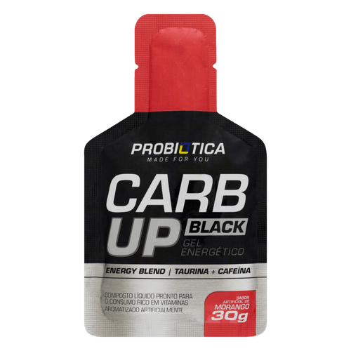 Carb-Up Gel Black Morango - 30g