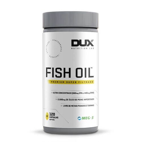 Fish Oil Dux Nutrition - 120 Cápsulas