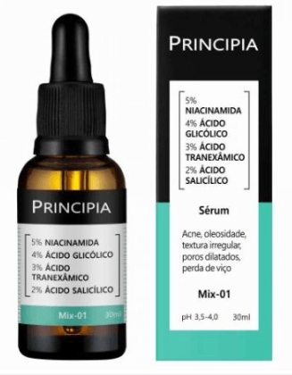 Sérum Principia Mix 01 - Ácido Glicólico + Niacinamida - 30ml