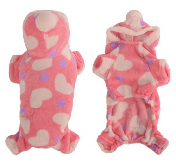 Roupa Agasalho Pet Rosa - Tamanho G