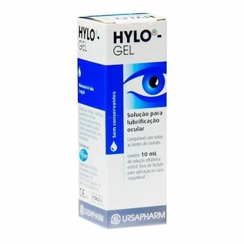 Colírio Hylo-Gel 2mg/mL Pfizer 10ml
