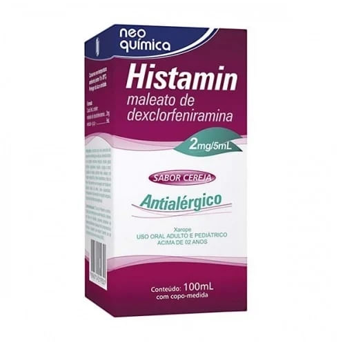 Histamin Xarope com 100ml - Neo Quimica