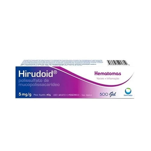 Hirudoid Gel 500mg com 40g - Sankyo Pharma