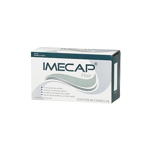 Imecap Hair Suplemento Vitamínico Divcom 60 Cápsulas