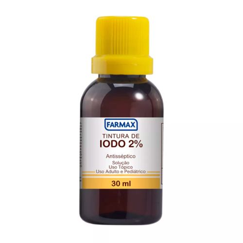 Tintura Iodo Farmax 2% - 30ml