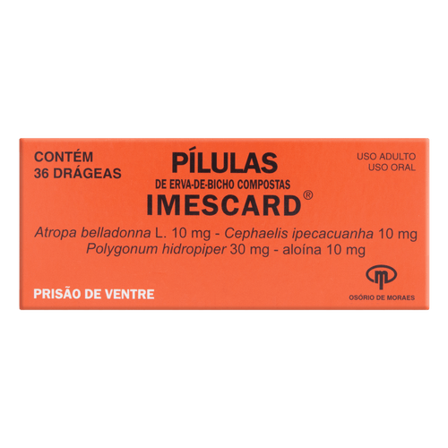 Imescard - 36 drágeas